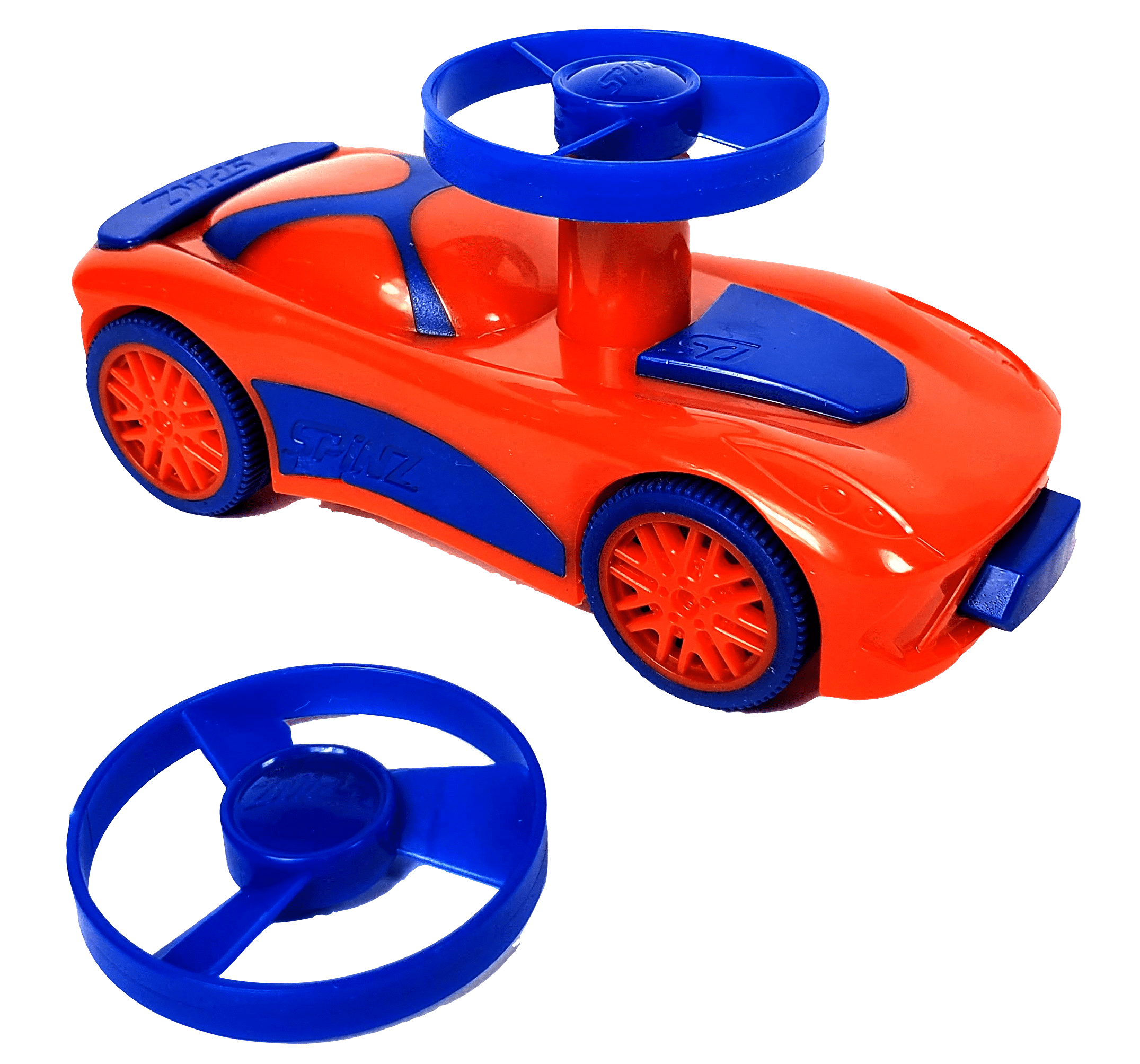 Tracer Racers Spinz Pull Back Fast Crashing, High Flying Race Car - Red ...