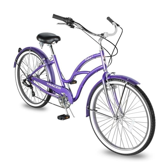 Tracer Taha 26 Inch Speed Beach Cruiser Bikes with Fenders for