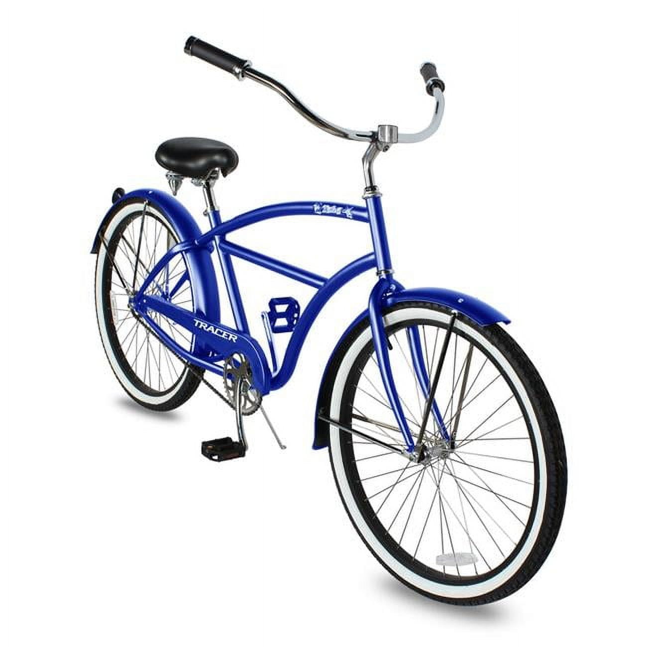 Tracer Taha 26 Inch Beach Cruiser Bikes Single Speed with Fenders