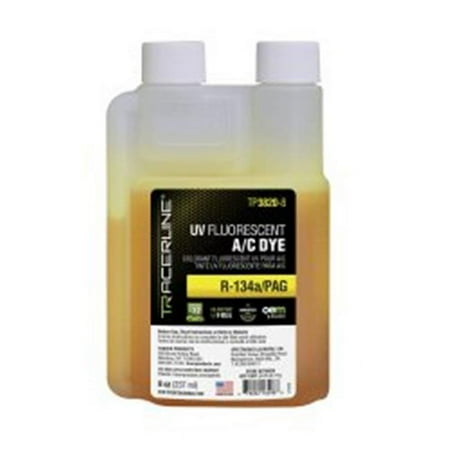 Tracerline 8 oz Fluoro Lite 5 for R-134A & PAG Bottle