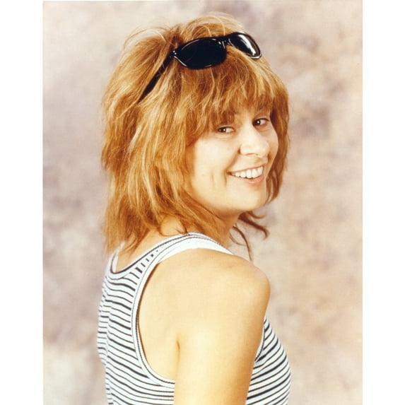 Tracey Ullman Portrait in Black and White Sleeveless Photo Print (24 x 30)