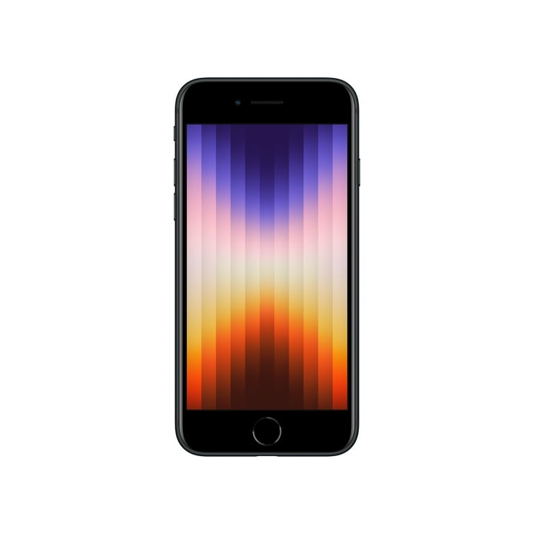 Apple iPhone SE3 64GB ブラック Verizon Apple iPhone SE3, 64GB, Black - Prepaid Smartphone