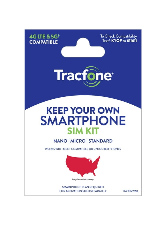 Safelink Keep Your Own Smartphone Sim Kit SIM Cards in Cell Phones - Walmart.com