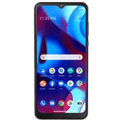 Tracfone Motorola Moto G Pure (2021), 32GB, Blue- Prepaid Smartphone [Locked to Tracfone Wireless]