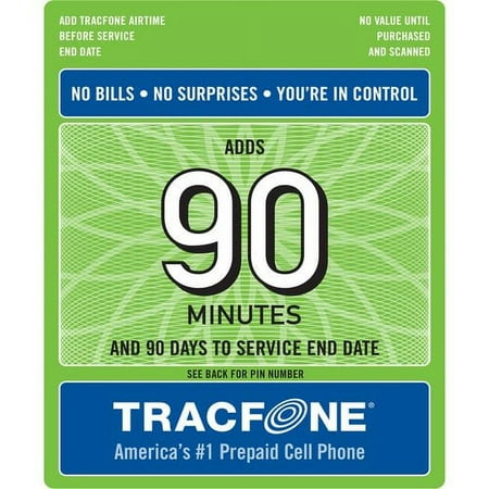 Tracfone Wireless Tracfone 90 Minute Card