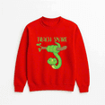 thumbnail image 1 of Trach Snake Tracheostomy Awareness Quote Medical Support Graphic Print Casual Sweatshirt, for men & women, up to size 5XL, 1 of 1