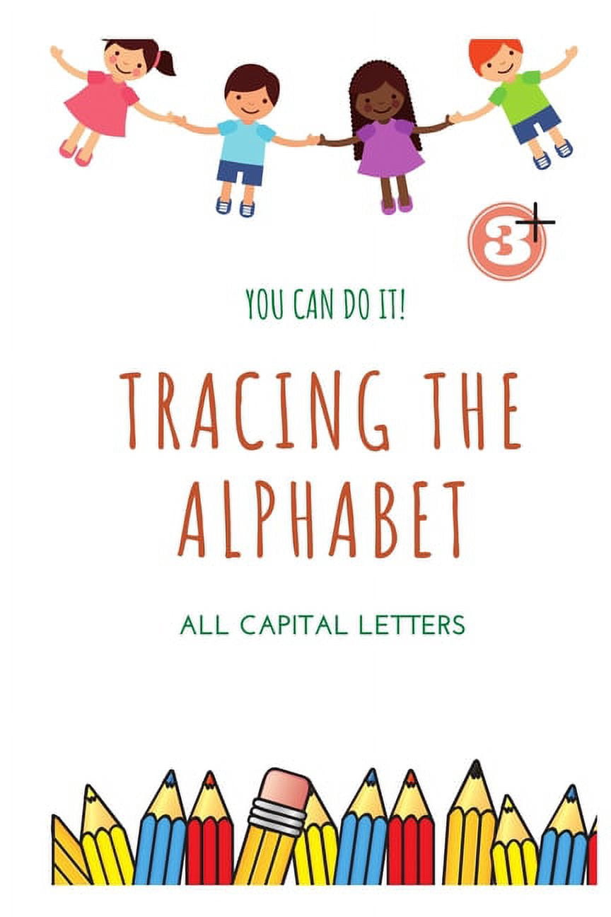 Tracing Book : All Capital Letters (Paperback)