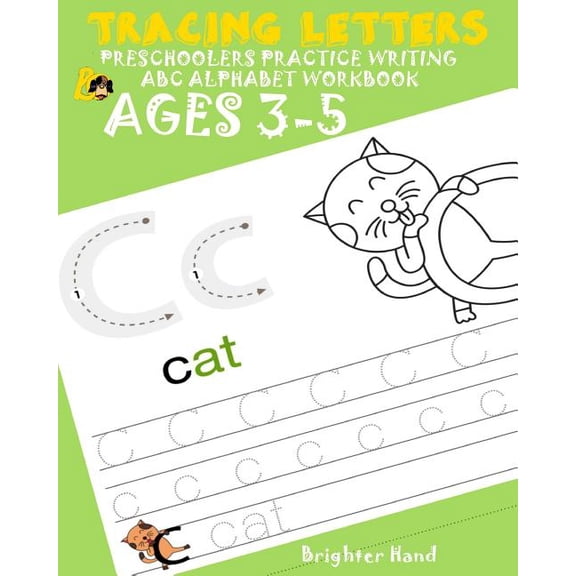 Tracing Letter Preschoolers*practice Writing*abc Alphabet Workbook, Kids*ages 3-5: Alphabet Letters*extra Large