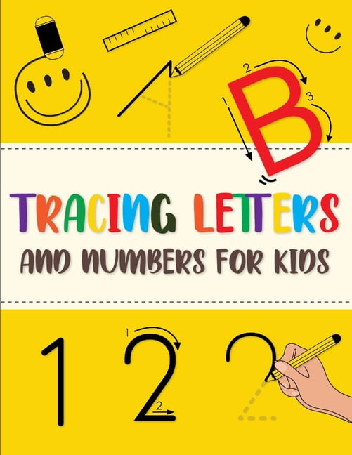 Tracing Letters and Numbers for kids Learn to Write Tracing Letters