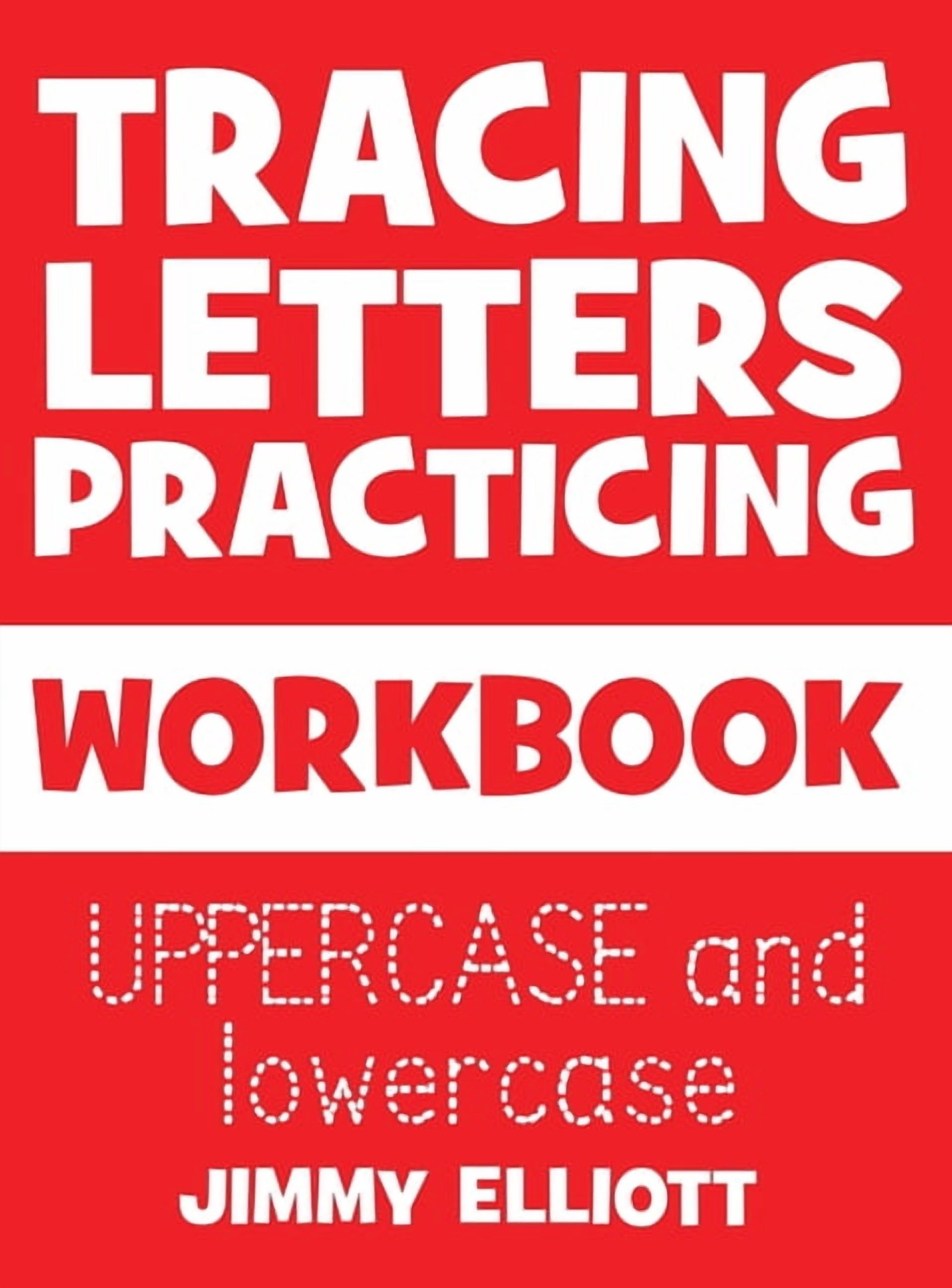 Tracing Letters Practicing - WORKBOOK - UPPERCASE and lowercase ...