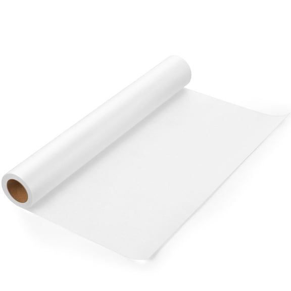 Tracing Paper Roll 12in x 25yd, White Translucent Pattern Paper for Sewing Drawing Sketching, Gift Wrapping Art Transfer, Architects Drafting, White