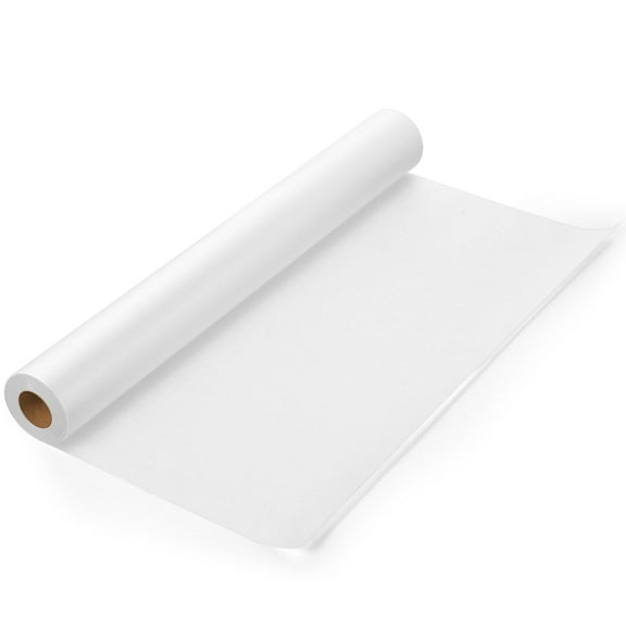 Tracing Paper Roll 17in x 50yd, White Trace Paper Pattern Paper Translucent Tracing Paper for Sewing, Drawing, Sketching