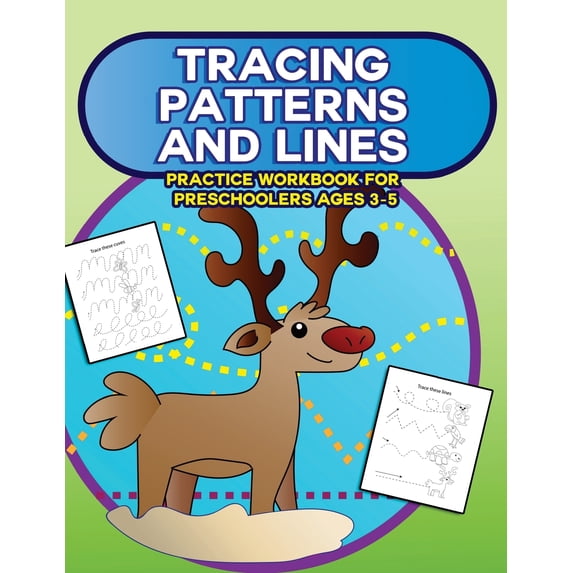Tracing Patterns and Lines Practice Workbook for Preschoolers Ages 3-5 ...