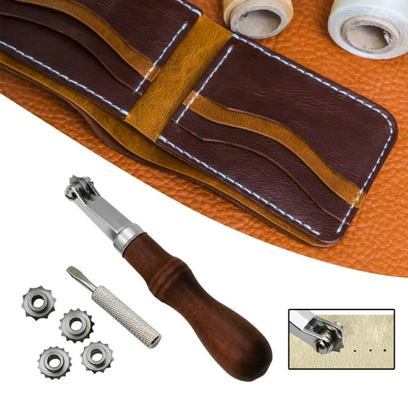 Tracing Wheel Professional Stitch Marking Spacer Sewing Wheel Marker Tracing Wheel for Dressmaking Paper Leather Crafts