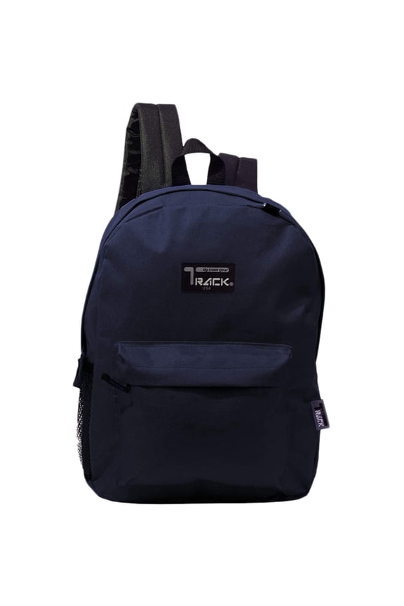 17 Inch Classic Navy Backpacks Bulk Case of 24 Wholesale