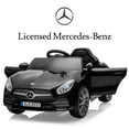 thumbnail image 1 of Track Seven 12V Licensed Mercedes-Benz CLS 350 Kids Ride On Toys, Electric Cars with Parent Control, Music, Bluetooth, LED Lights, Spring Suspension for Boys Girls Aged 2+, Black, 1 of 7
