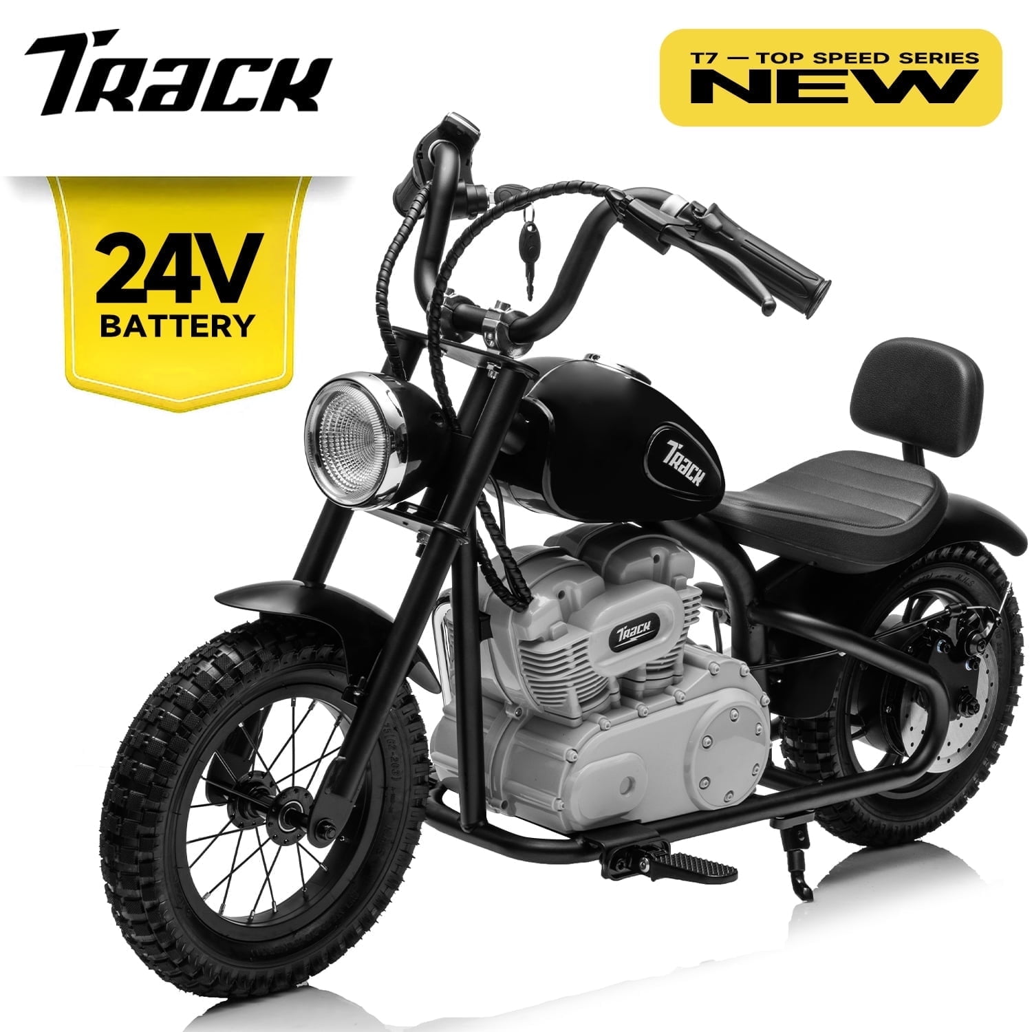 モトクロスキッズ　seven 24 Track 7 24V Electric Dirt Bike for kids, 250W Ride on