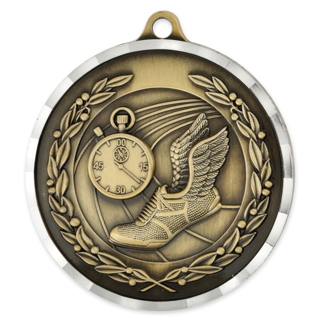 PinMart Track Award Sports Bulk Medal - Gold, New