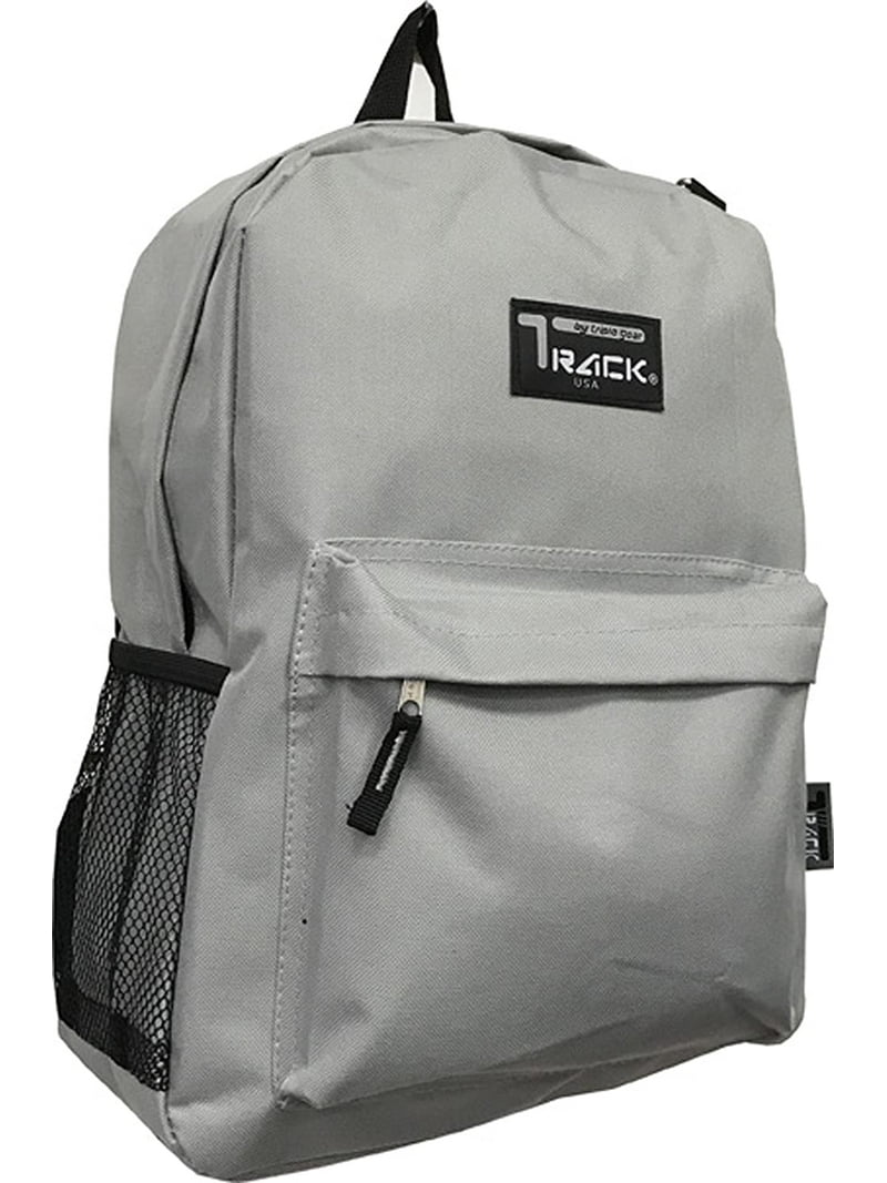 Track Backpack Bag Classic Everyday Pack Light Gray  display picture 1