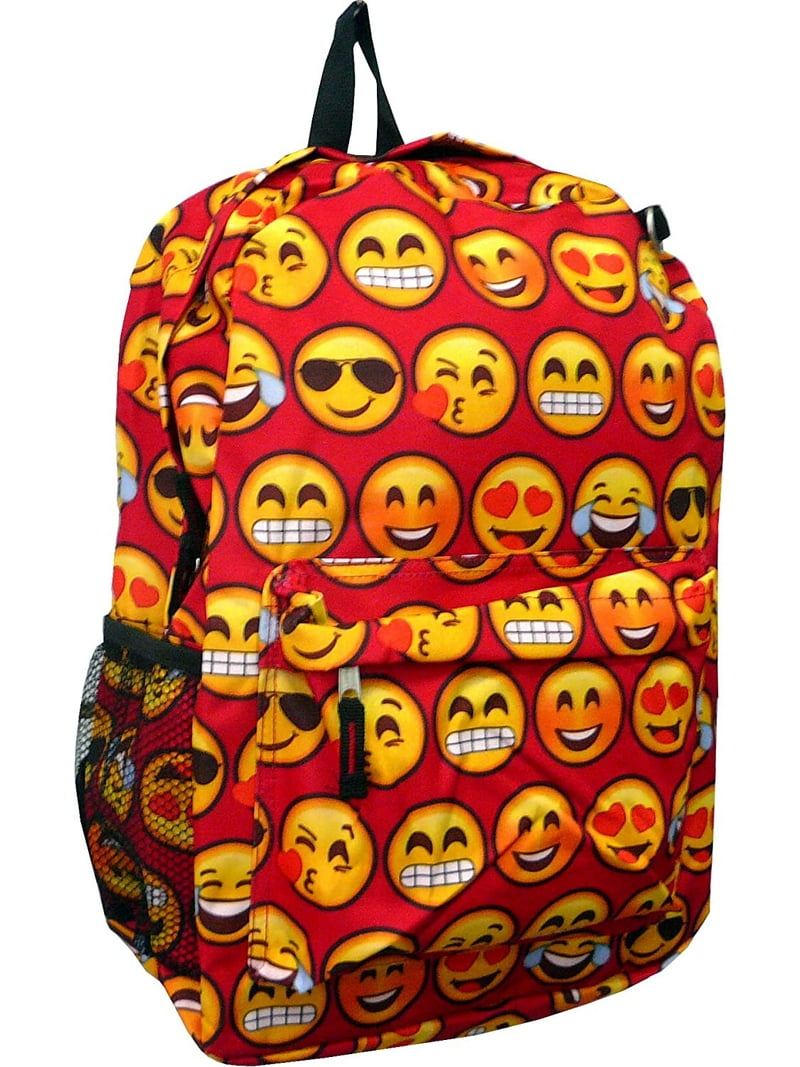 Emoji Printed Backpack New Emoji Nation Backpack All Over Print 16 main image 3