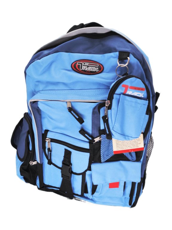 Backpack Large School Hiking Travel Baby Blue Sea Blue