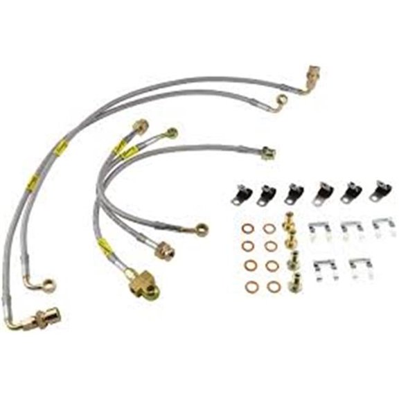 Track Brake Lines for 2000-2006 Tahoe, 2000-2007 Suburban & 2000-2005 Escalade All without Stablia