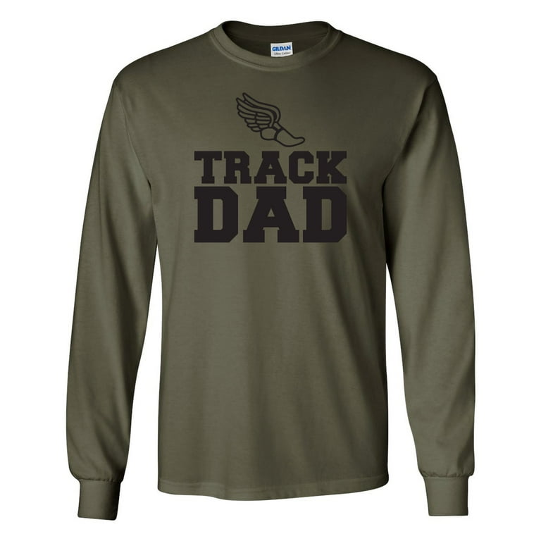 Track Dad Adult Long Sleeve T-shirt - Walmart.com