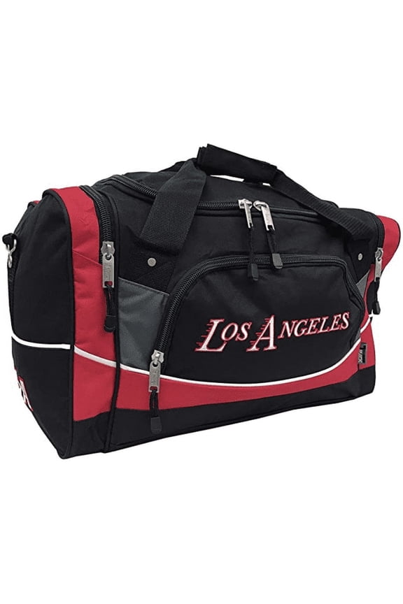 Deluxe Duffle Bag Los Angeles LA Logo 21in