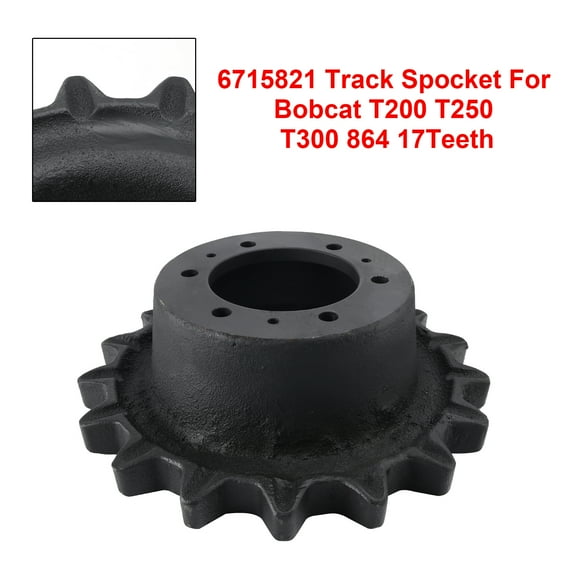 Track Drive Sprocket 6715821 for Bobcat T200 T250 T300 T864 Skid Steer Loaders - Replaces 6715821