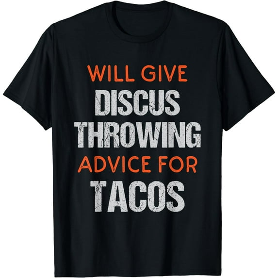 Track Field Events Throwing Humor | Funny Discus Thrower T-Shirt