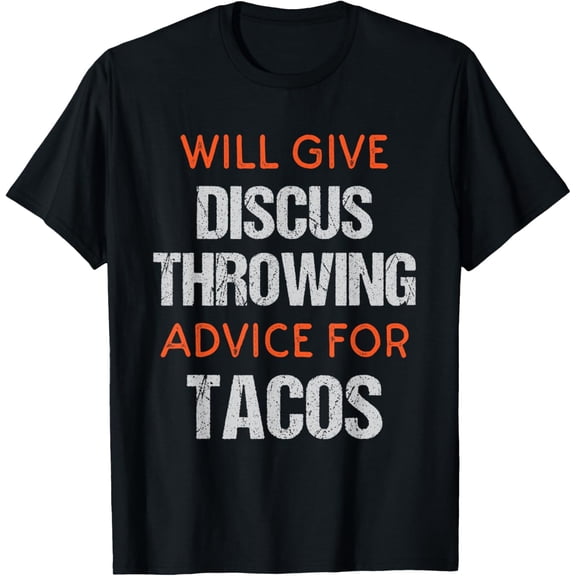 Track Field Events Throwing Humor | Funny Discus Thrower T-Shirt