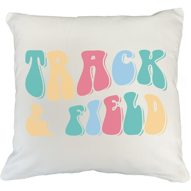 Track & Field, Running, Jumping & Throwing Sports Themed, Groovy Retro