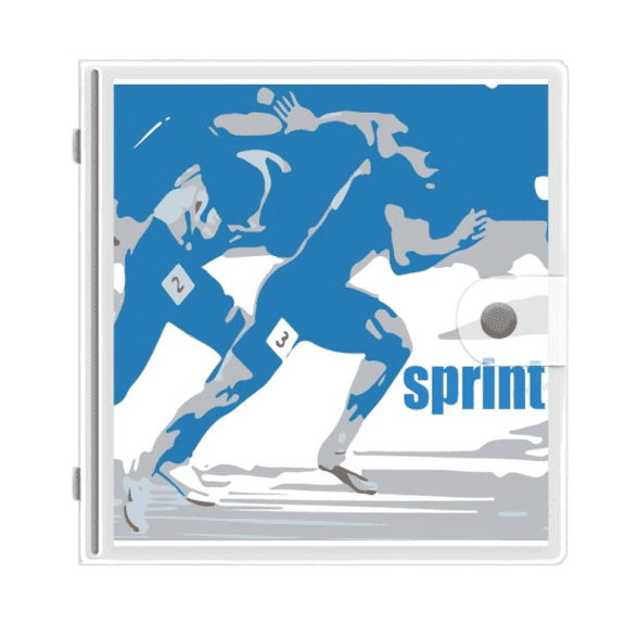 Track Field Sprint Anaerobic Photo Album Wallet Wedding Family 4x6