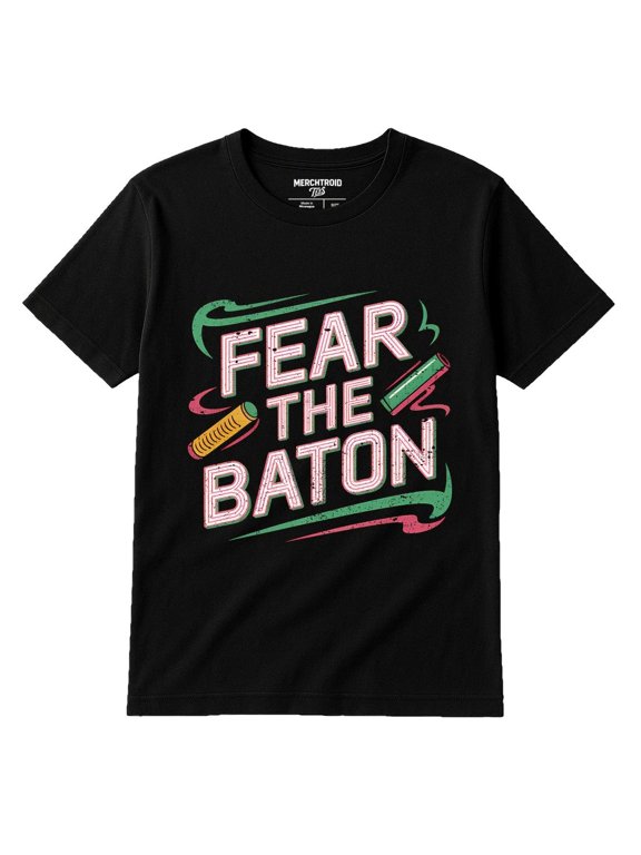 Track & Field T-Shirt - Fear the Baton" Graphic Tee"