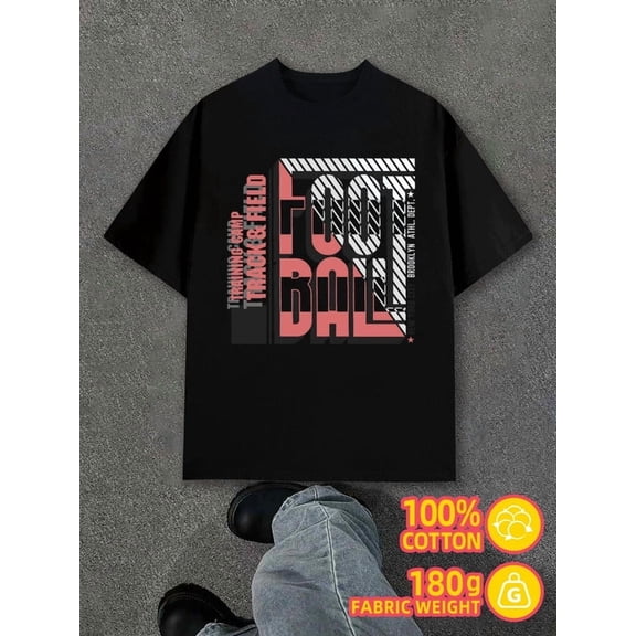 Greenink Track & Field Tee men's black 180G 100% Cotton Daily and weekend wear Trendy Unisex Shirt Graphic tshirts Casual Unisex Shirt Cotton tshirts Vintage Unisex Shirt Cotton tshirts