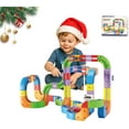 thumbnail image 1 of Track Fusion, Trackfusion Train - Electric Train Set, 3D Train Routes with Mix-and-Match STEM Cubes, DIY Magic Track Cube with Rechargeable Car for Interactive Fun Play and Gifts (51Pcs), 1 of 7