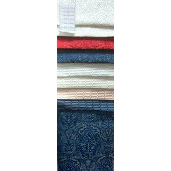 Track Jacquard, Quilted Look Fabric, 115 Inch. in Width, | Home Decor