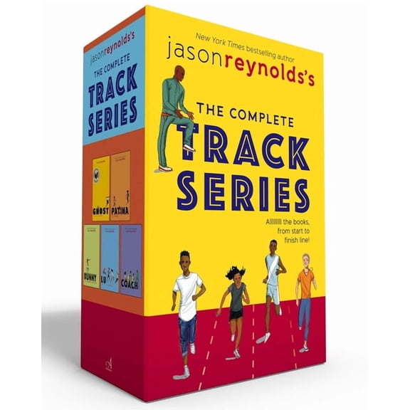Track Jason Reynolds's the Complete Track Series (Paperback Boxed Set): Ghost; Patina; Sunny; Lu; Coach, (Paperback)