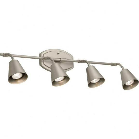 Track Light 120 V Light 9.5 inches Tall By 4.75 inches Wide-Satin Nickel Finish Bailey Street Home 147-Bel-4187500