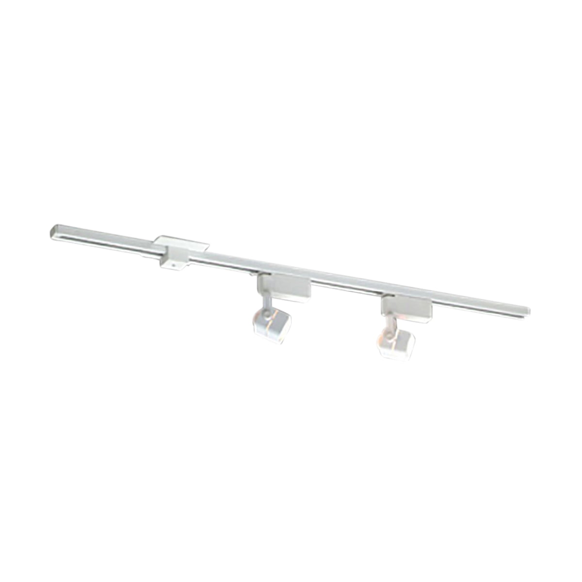 Track Lighting White 4 Foot Track w/2 Light Set | Renovator's Supply
