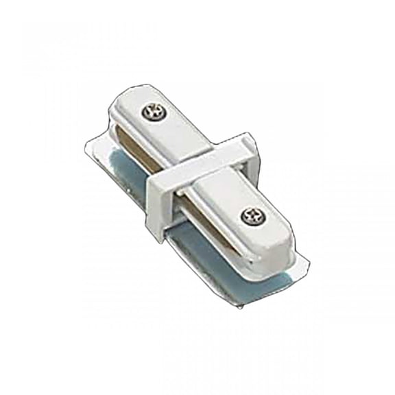 Track Lighting White I Connector for 2 Conductor Track | Renovator's Supply