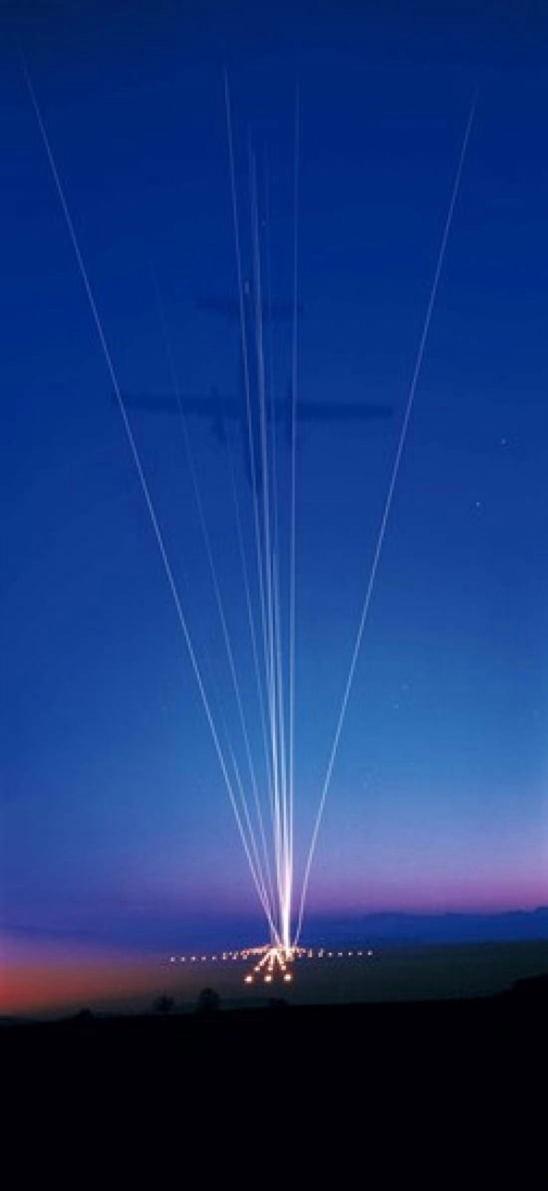 Track Lights Zurich Airport Switzerland Canvas Art - Panoramic Images (24 x 12)