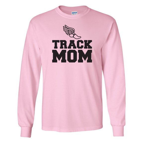 Track Mom Adult Long Sleeve T-shirt