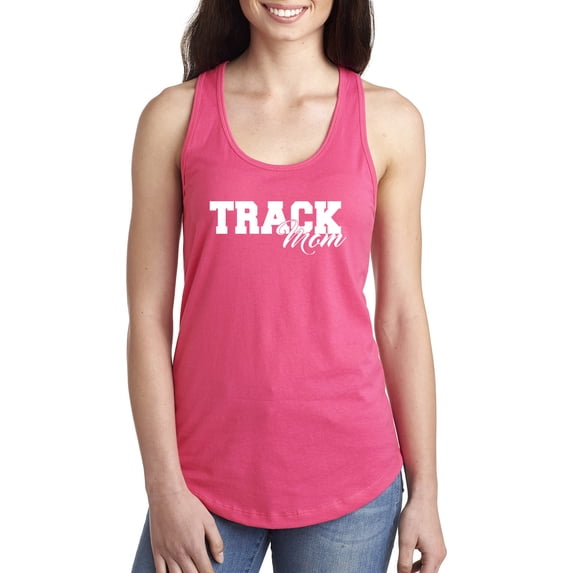 Track Mom Racerback Tank