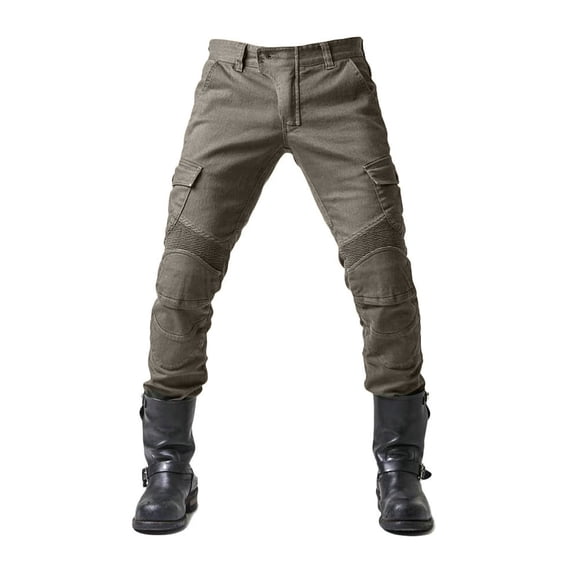 Track Pants Men Motorcycle Protective Durable Pants Lightweight Breathable Outdoor Hiking Cargo Pants, L