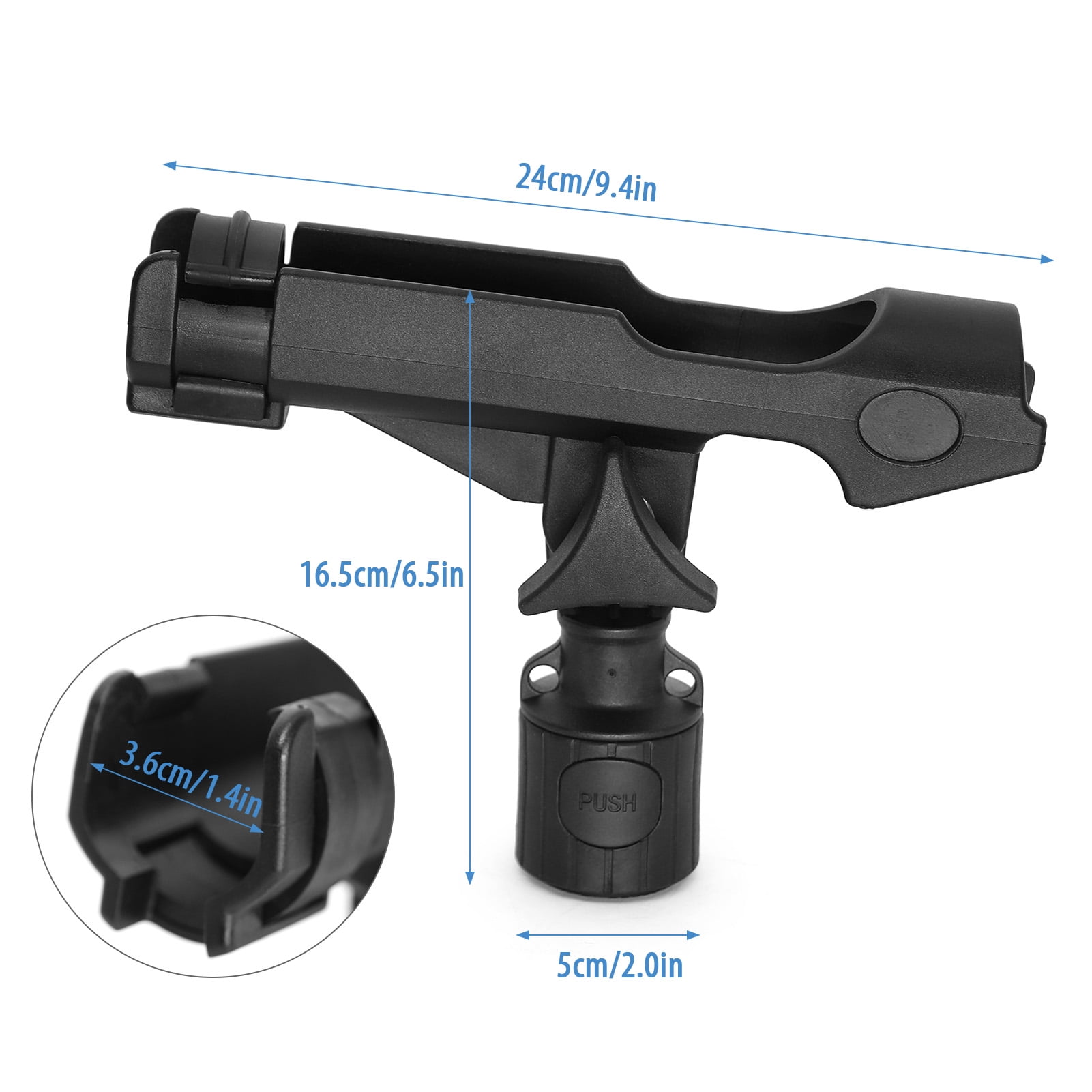 Track,Pole With Rod Adjustable To 1.4'' Adjustable Rod Mount Diameter ...