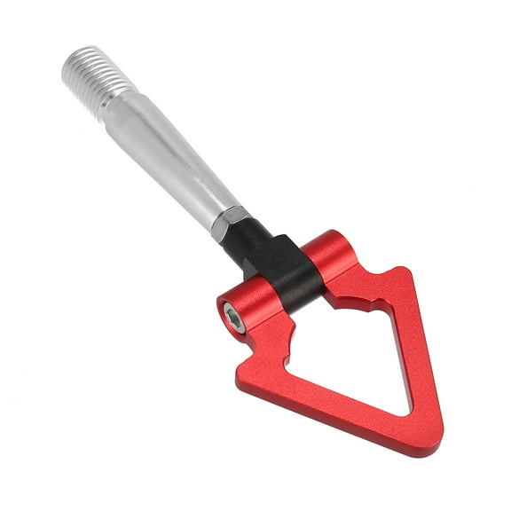 Track Racing Front Rear Bumper Tow Hook Trailer Hitch Ring for Mitsubishi Lancer Evolution x 10 Red Triangle