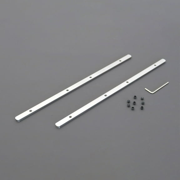 Track Saw Guide Rail Connector Kit 304 Stainless Steel Woodworking Tool For Track Saw Long Cuts For-Makita-Festool Guide Rail Fangkenuo