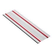 Track Saw Guide Rail Kit, 55-Inch - lshhh Aluminum Extruded Tracks for Makita, Festool, WEN - Woodworking Precision Cutting System with Connector