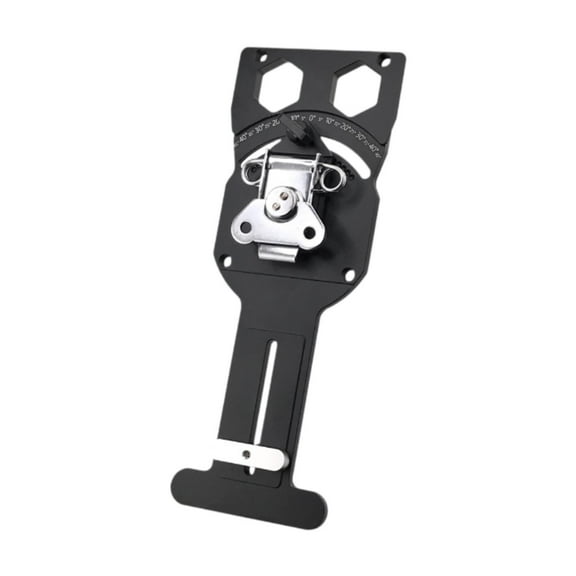 Track Saw Guide Rail Square Clamp Adjustable Angle Aluminum Alloy for Professional Woodworking Tasks